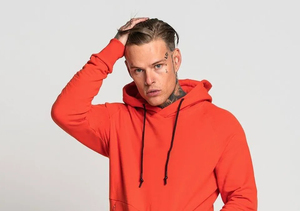 Custom Logo Oversized Boxy Cropped Hoodie Men Stacked Baggy Jogger Flare Sweatpants Sweat suit Men's Two Piece <b>Sets</b> Tracksuit - Product Image 4