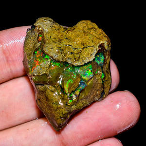 Superbe qualité de qualité supérieure 100% naturel Welo feu éthiopien opale fantaisie huile brute pierre précieuse en vrac pour la fabrication de bijoux opale huileuse - Product Image 2