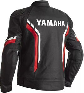 Veste en cuir durable pour motards de niveau 2 CE, en cuir de vache véritable/crocodile Ramaha, haute performance, pour la course à moto - Product Image 2