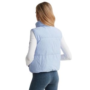 Chaquetas sin Mangas para Mujer, Diseño de Cuello de Alta Calidad, Estilo Holgado, Dos Bolsillos, Tallas Grandes, Personalizadas OEM - Product Image 6