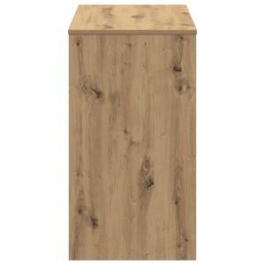 Escritorio de Computadora de Madera de Roble Artesanal, Diseño Pequeño y Duradero - Product Image 5