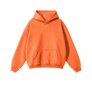 Vente en gros de sweats à capuche surdimensionnés 350 g/m², fournisseur de sweats à capuche personnalisés à faible MOQ, sweats à capuche en polaire pour les marques de détail américaines - Product Image 3