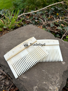 Peine de Cabello de Hueso Tradebyd, Herramienta Profesional para el Cuidado del Cabello, Peine de Estilismo Hecho a Mano, Accesorio de Aseo Natural de Primera Calidad - Product Image 6
