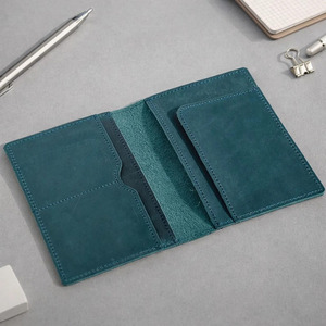 Genuine Leather RFID Passport <b>Wallet</b> Travel Organizer Multiple Passport Holder Family Travel <b>Document</b> Case Custom Logo for sale - Product Image 6