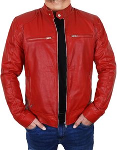 Wholesale New Fall Fashion Men's Loose Fit <b>Hoodie</b> Leather Jacket PU jacket for men - Product Image 3