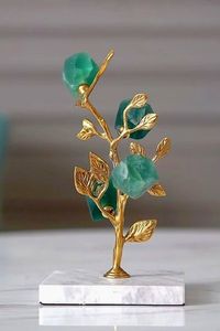 Escultura de Mariposa Chapada en Oro, Decoración de Mesa, Figura Artística Contemporánea para Sala de Estar, Regalo de Inauguración de Casa - Product Image 5