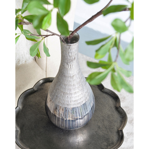 Beau bureau à domicile décoratif sol en métal Boughpot Table Vase finition plaquée design moderne personnalisable pour fleur d'intérieur - Product Image 2