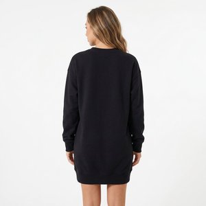 Vestido de Manga Larga para Mujer, Sudadera de Felpa Extra Grande con Logotipo Personalizado, Ropa Urbana Informal, Proveedor de Ropa al por Mayor - Product Image 2