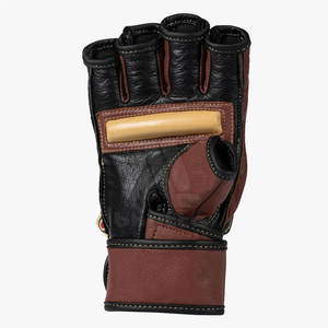 Nouveaux gants de MMA en cuir avec fermeture auto-agrippante, personnalisables, anti-humidité, pour l'entraînement sportif - Product Image 3