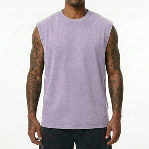 Camiseta Deportiva sin Mangas para Hombre, de Primera Calidad, Ecológica, Ligera, Tejida, para Gimnasio, 2026 - Product Image 1