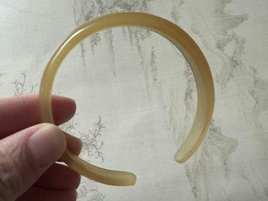 กำไลข้อมือทำมือจากเขาควายธรรมชาติ, กำไลเขาควาย, กำไลข้อมือจากเขาวัว, กำไลสไตล์โบโฮ, ผลิตโดย Perfect Enterprises - Product Image 3