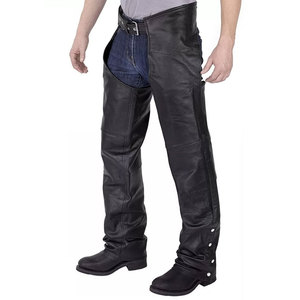 Handmade Leather Horse <b>Riding</b> Full <b>Chaps</b> Custom Private Label Trendy Hot Selling Customized Logo Printing Men Leather <b>Chaps</b> - Product Image 6