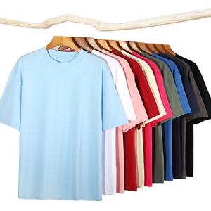 Diseño de logotipo personalizado OEM 100% algodón pesado 230gsm cuello redondo tejido Color sólido sudadera de manga larga de gran tamaño para hombres - Product Image 1