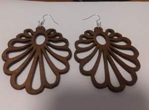 Modernos Pendientes de Madera con Diseño Floral Boho para Playa y Yoga, Económicos, Regalo para Mujer, Fiesta, Boda, Mejor Precio - Product Image 2