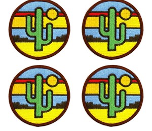 Parches Bordados Personalizados Estilo Amanecer, Nuevo Diseño, del Mejor Proveedor, con Forma de Corazón y Flor, para Sombreros de Fieltro, por MEHMOOD APPARELS - Product Image 5