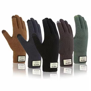 Guantes de Invierno Casuales y Modernos de Cuero Sunland, Cuero de Cabra de Primera Calidad, Ligeros, Suaves, Cómodos, Resistentes al Fuego, para Exteriores - Product Image 2