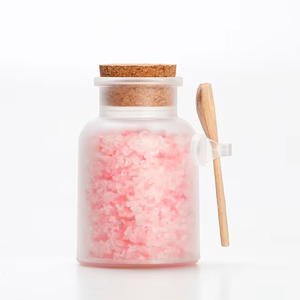 Sal de baño con aceite esencial de menta para una recuperación muscular refrescante, sensación de frescura, baño corporal, sal rosa orgánica, marca privada - Product Image 3