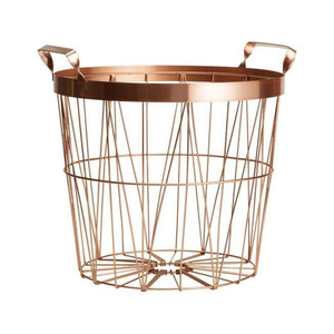 Country Style Metal Wire Fruit Basket for Rustic Dining Table Decoration - Product Image 2