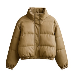 ราคาขายส่ง เสื้อแจ็คเก็ตพัฟเฟอร์แบบสั้นสำหรับผู้หญิงและผู้ชาย สำหรับฤดูหนาว บุหนา - Product Image 4