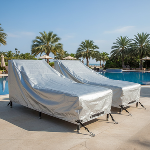 Housse de protection pour meubles d'extérieur de qualité commerciale et résistante aux intempéries pour jardin et terrasse, pour une protection polyvalente - Product Image 2