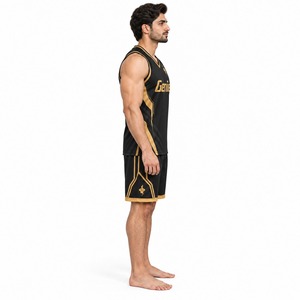 Uniforme de Baloncesto para Hombre, Pantalones Cortos Transpirables, Ropa Deportiva Ligera para Entrenamiento, Competencia y Práctica - Product Image 3