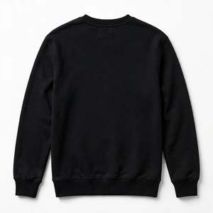 Sudadera de algodón grueso con cuello redondo para hombre, diseño gráfico vintage de astronauta, color negro, manga larga, estilo urbano, informal. - Product Image 2