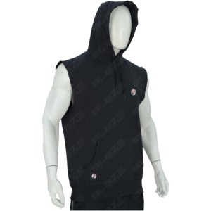 Chaleco Deportivo sin Mangas con Capucha para Hombre, de Secado Rápido, Transpirable, para Gimnasio, Ejercicio al Aire Libre, Fitness, Bordado - Product Image 5