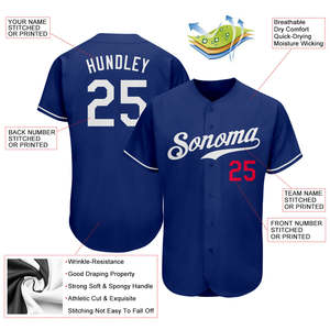 Camiseta de Béisbol Personalizada Sublimada OEM 100% Poliéster Informal con Botones al Frente, Nombre del Equipo, Número, Diseño Deportivo - Product Image 4