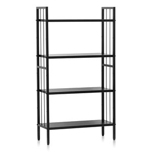 Estantería Metálica Moderna de 4 Niveles, Estantería Independiente sin Respaldo para Sala de Estar - Product Image 6