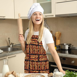 Wholesale Chef Kitchen Apron Adjustable Bib Cooking Workwear With Pockets Restaurant Hotel Food Service Kitchen Apron - Product Image 3
