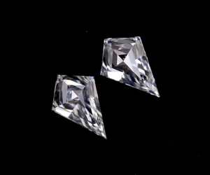 Diamantes Blancos Cultivados en Laboratorio, Corte Kite, Color D, Perforados con Láser, 6.0 x 4.0 mm, Certificados por IGI, para Fabricación de Joyería y Pendientes - Product Image 5