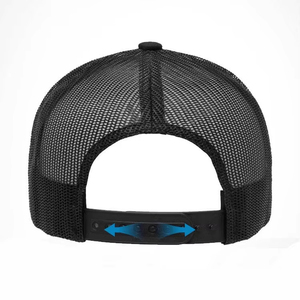 Casquette Trucker Homme Personnalisée en Gros, Modèle Classique à 6 Panneaux, Visière Courbée Premium, Fermeture Snapback avec Patch en Cuir - Product Image 2