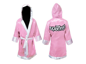 Hot Selling Lawd Sports Plus Size Silk Satin Boxing Gown <b>Hood</b> Custom Made High Quality Eco-Friendly Boxing Uniforms Pakistan - Product Image 1
