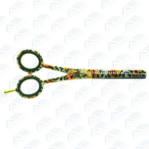 Ensemble de ciseaux de salon pour barbier et effilage, 5,5 pouces, ciseaux professionnels pour la coupe et l'effilage des cheveux avec étui de protection - Product Image 6