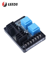 Régulateur de tension AVR pour générateur diesel triphasé LEEDS DX-7E GB140 avec matériaux en plastique et en cuivre, courant nominal 35A