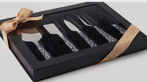 <b>Cheese</b> <b>Knife</b> <b>Set</b> Stainless Steel Blades Resin Handles Durable Eco Friendly Kitchen Tools For <b>Cheese</b> Serving Use And Kitchen Use - Product Image 3