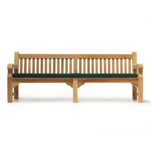 Silla de exterior con asiento de bambú suave y patas resistentes hechas de madera de teca de calidad. - Product Image 3