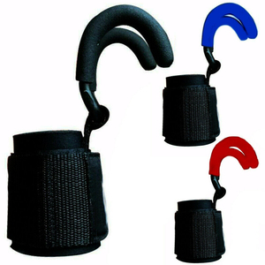 Accesorio Profesional para Entrenamiento de Gimnasio, Gancho de Levantamiento de Pesas de Acero Resistente con EVA Antideslizante para Fisicoculturismo - Product Image 6