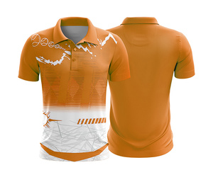 ผู้ผลิตเสื้อโปโลกีฬาแบบซับลิเมชั่นเต็มตัวสำหรับผู้ชาย ตัดเย็บทนทานสำหรับผู้ชาย ผู้หญิง และเยาวชน แห้งเร็ว ระบายอากาศได้ดี เสื้อโปโลสำหรับออกกำลังกาย - Product Image 2