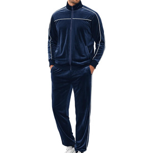 Women Velour Tracksuit Set Luxury Soft <b>Velvet</b> Hoodie <b>Jacket</b> Jogger Pants Casual Sportswear - Product Image 2