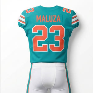 Uniforme de Fútbol Americano OEM, Pantalones y Camiseta, Ropa Deportiva Transpirable, Equipación de Fútbol Profesional MALUZA Industries - Product Image 3