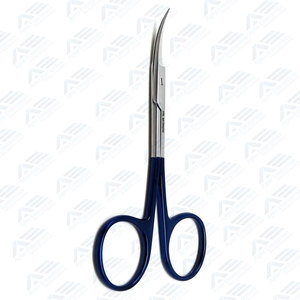 Ciseaux à cuticules extra fins et courbés de 3,5 pouces en acier inoxydable pour usage médical, esthétique et soins, instruments médicaux de premiers secours - Product Image 3