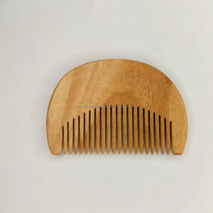 Peine de pelo de madera de Neem natural para la promoción del salón de casa y el uso en viajes de proveedor indio a precio de exportación - Product Image 1