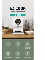 EZCOOK IH5600 Cuiseur Électrique Multifonction - Cuisson Automatique, Nettoyage Facile, Résistant à la Chaleur, Grande Capacité, Préparateur Instantané de Ramen et de Soupes pour la Famille
