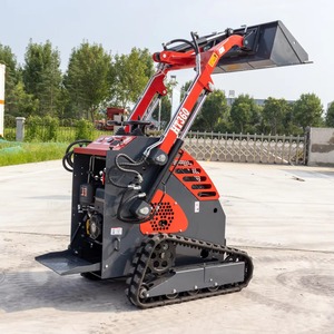 Minicargadora Compacta con Motor Diésel y Orugas, con Cucharón Frontal para Construcción Agrícola - Product Image 4