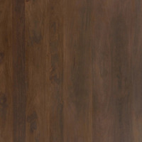 Table basse moderne en bois de manguier massif, style bloc, pour salon, bureau à domicile, finition marron, table durable