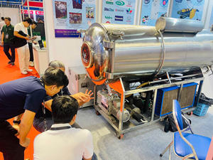 เครื่องอบแห้งแบบแช่เยือกแข็งด้วยระบบสุญญากาศอัตโนมัติ ควบคุมด้วย PLC ทำจากสแตนเลสสำหรับการแปรรูปอาหาร รุ่น WHFD-100 - Product Image 6