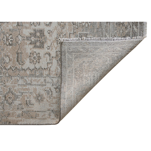 Luxury Traditional Antique Look Geometric PET Hand Knotted Area <b>Rug</b> for Elegant Interiors - Product Image 4