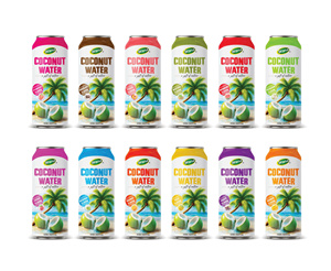 Agua de Coco Natural de Alta Calidad de 500 ml, con Puré de Vegetales, Fabricación de Marca Privada en Vietnam - Product Image 2