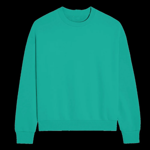Men's Customize Logo Oversize Sweatshirt Streetwear <b>Sweater</b> <b>Fleece</b> Crewneck 100% Cotton Hoodie Unisex Sweatshirts Casual OEM - Product Image 3